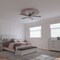 Ekena Millwork 64 3/4-in. OD x 58 1/4-in. ID x 3 1/4-in. W x 3/4-in. P Caputo Egg & Dart Ceiling Ring Kit CRK64CA - alternate 4